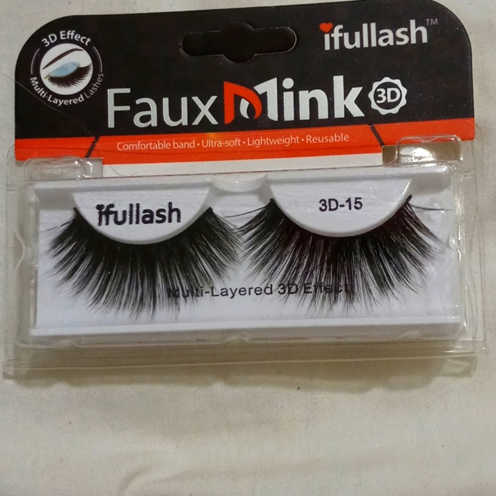 Faux mink eyelashes